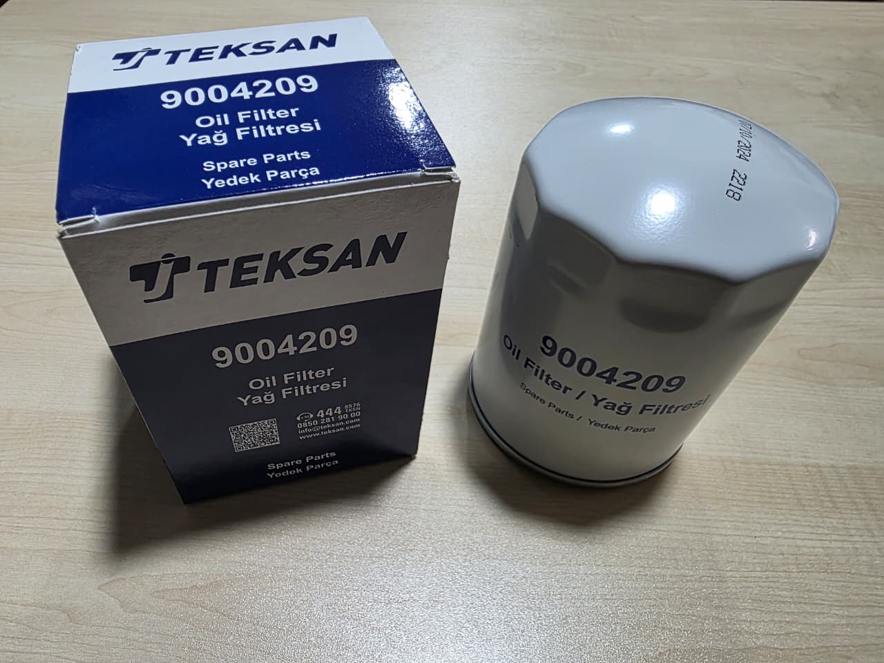 Yağ filteri - Teksan - TJ9004209