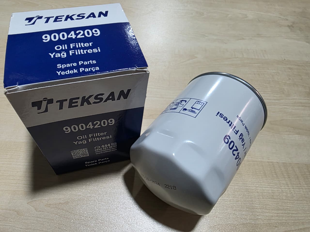Yağ filteri - Teksan - TJ9004209