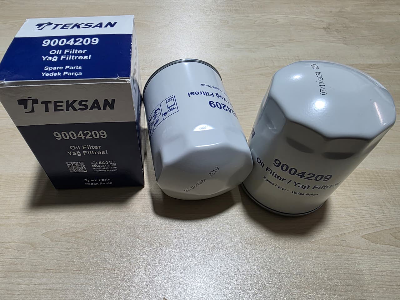 Yağ filteri - Teksan - TJ9004209