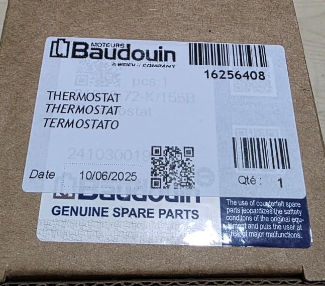 Termostat - Baudouin - 16256408 - 21033-72-K/155BA