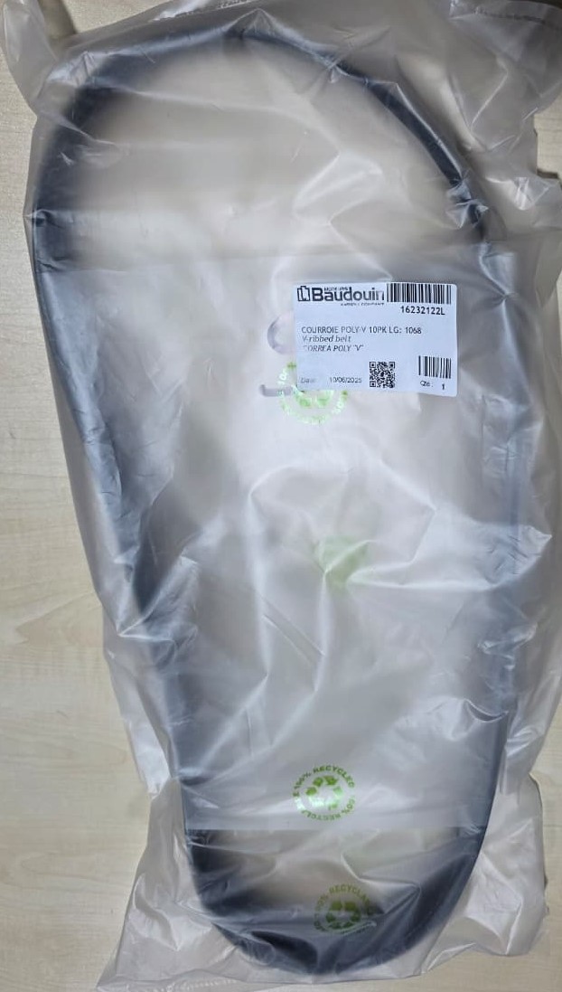 Kəmər - Baudouin - 16232122L - 612600061995 - 10PK1068 EPDM