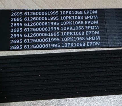 Kəmər - Baudouin - 16232122L - 612600061995 - 10PK1068 EPDM